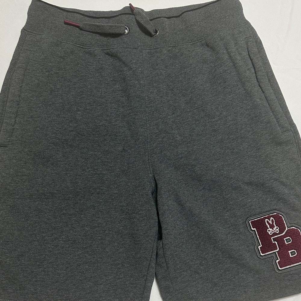 Psycho Bunny Charcoal Gray Kids Shorts